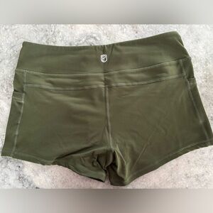 Born Primitive Dark Green Athletic Shorts